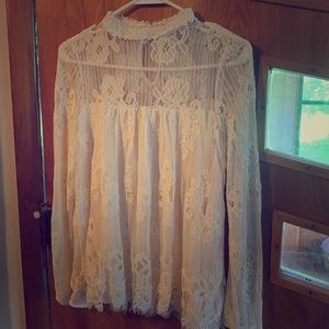Altar’d State Longsleeve Lace Top